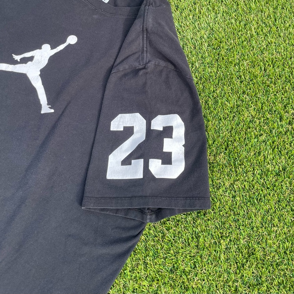 Nike / Jordan Michael Jordan T-Shirt Men’s Size XL #23 Black White - Picture 3 of 9